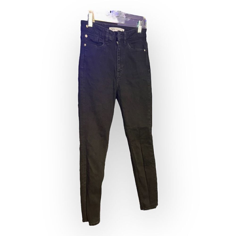 Zara Black Denim Skinny Jeans